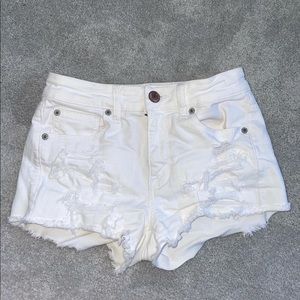 American Eagle Outfitters Superstretch white shorts XS